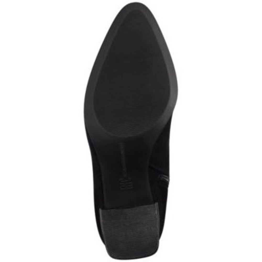 INC Womens Black Cushioned Windee Almond Toe Block Heel Zip-Up Heeled Boots 11 M - Picture 4 of 4